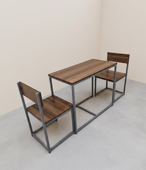 Dining Table with 2 Seater